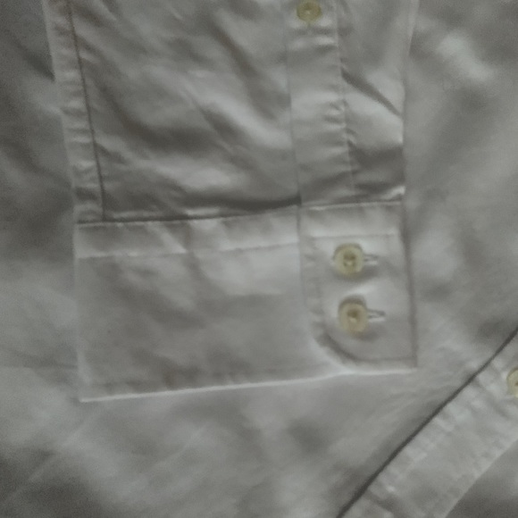 Peter Millar Sport Shirt Womens Button Down Large White NWT MSRP $105 - Picture 9 of 9